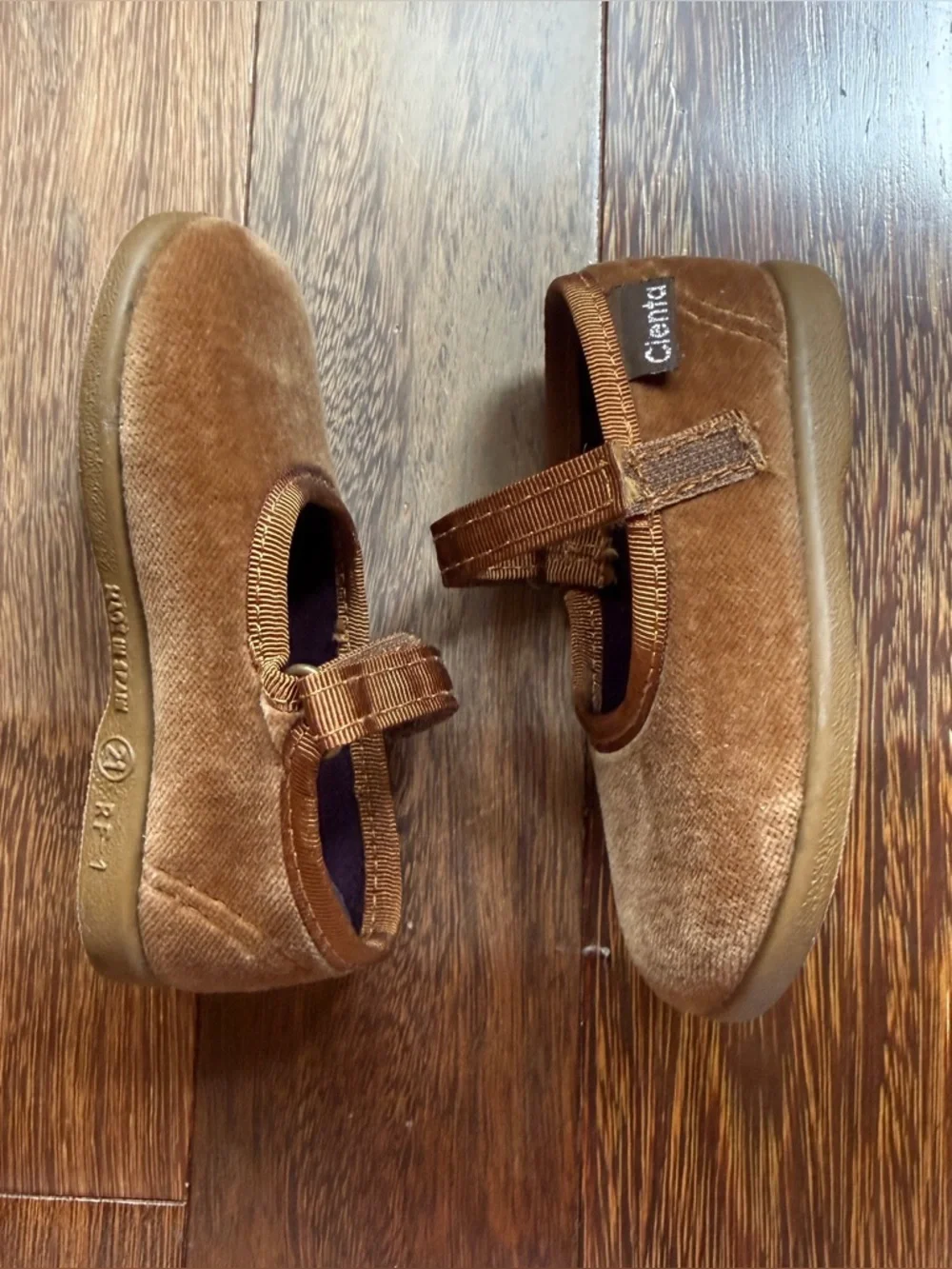 Cienta Girls Brown Mary Jane Shoes Size 5 Toddler